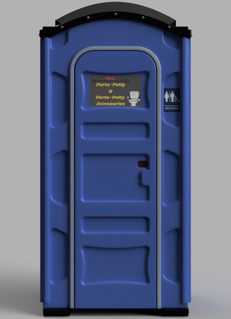 ODE Porta-Potty miniature — front view