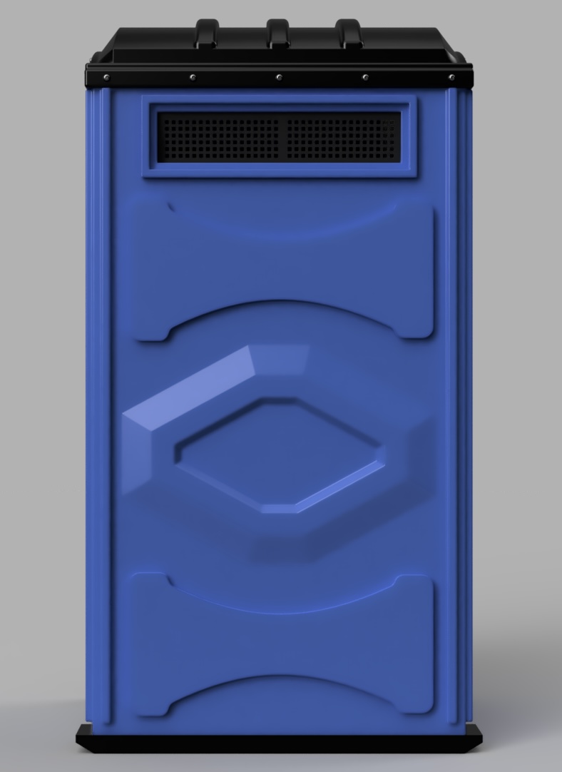 ODE Porta-Potty miniature — side view